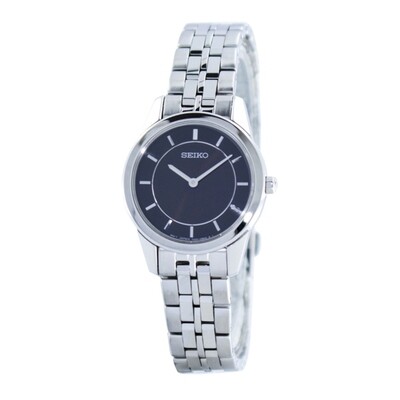 Ladies Seiko stainless steel watch SFQ825P1