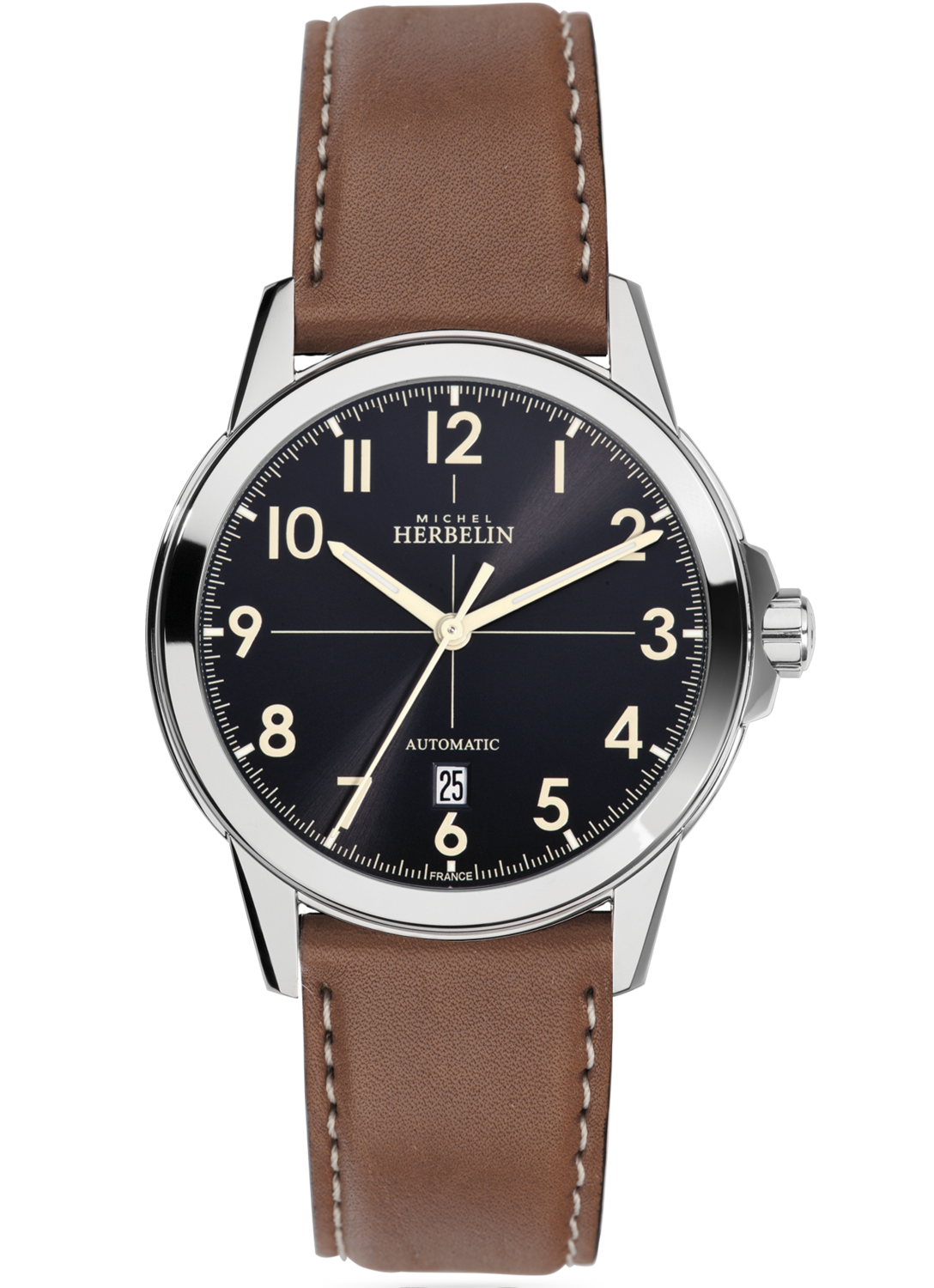 Gents Michel Herbelin AMBASSADE automatic watch 1650/24GO