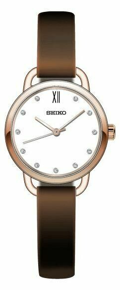 Seiko SUR698P2 Ladies Rose Gold Plated Watch