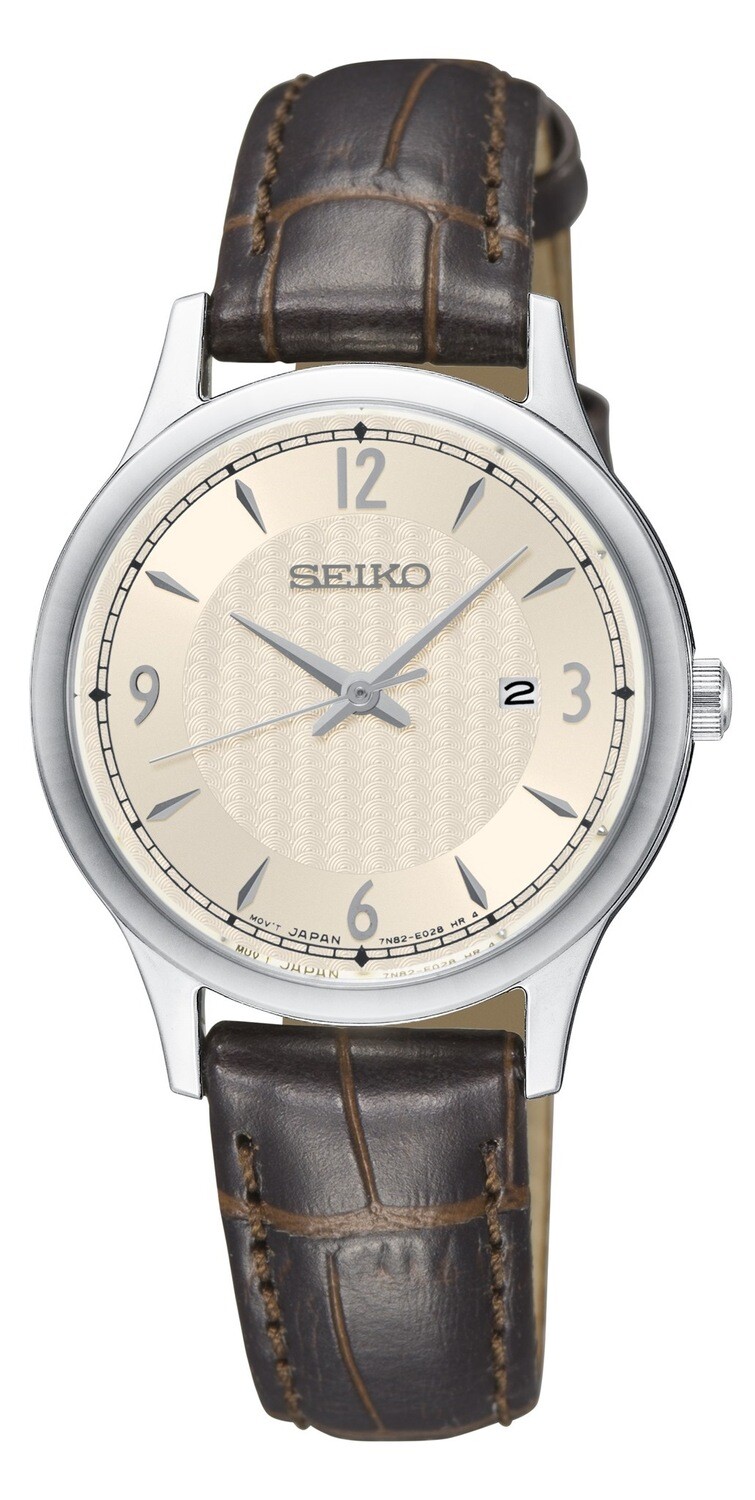 Seiko SXDG95P1 Ladies Stainless Steel Strap Watch