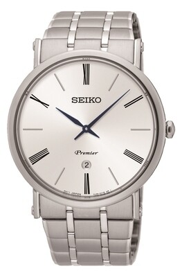 Seiko SKP391P1 Gents Stainless Steel Quartz Watch