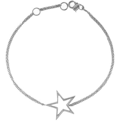 Luxury White Gold Starry Night Star Bracelet
