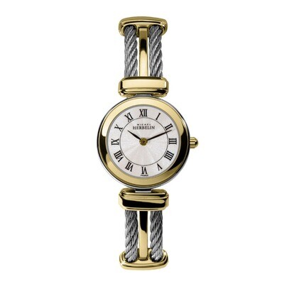 Ladies Michel Herbelin Bi-Colour Stainless Steel Bracelet Watch