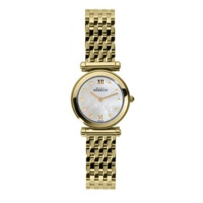 Ladies Michel Herbelin Gold Plated Bracelet Watch