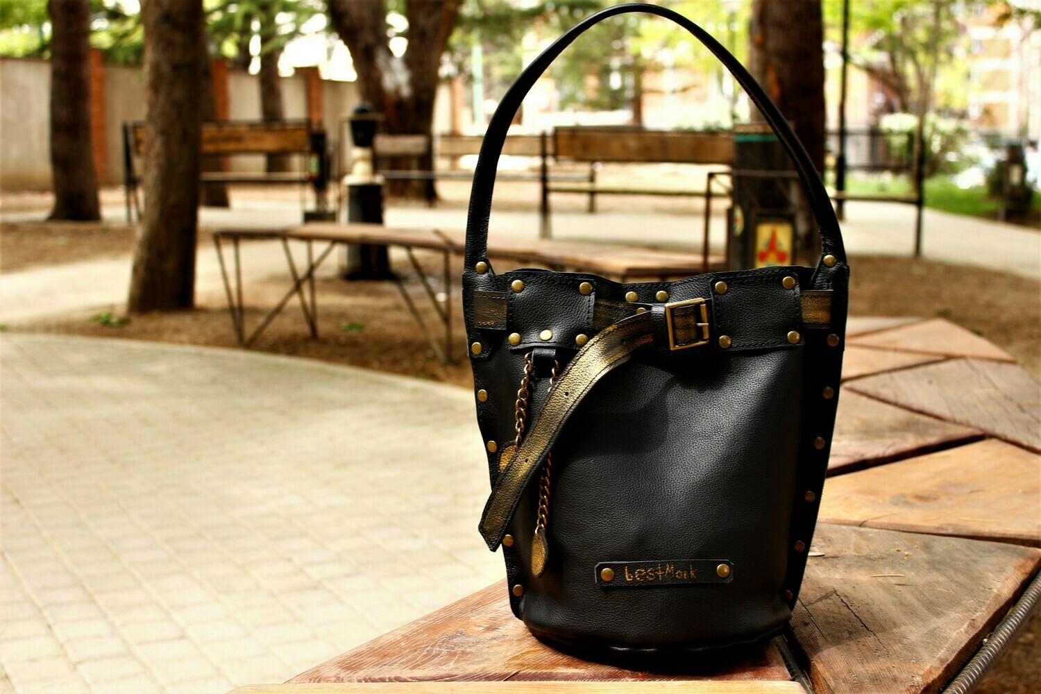 ჩანთა 30x26x19 სმ - Leather Bag