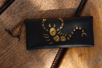 საფულე 21x10 სმ NM - Leather Wallet NM
