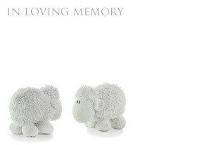 In Loving Memory with Toy Sheep