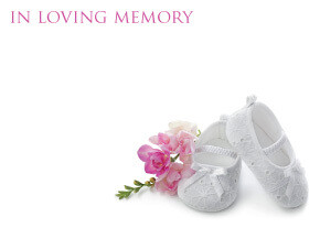 In Loving Memory with White Booties