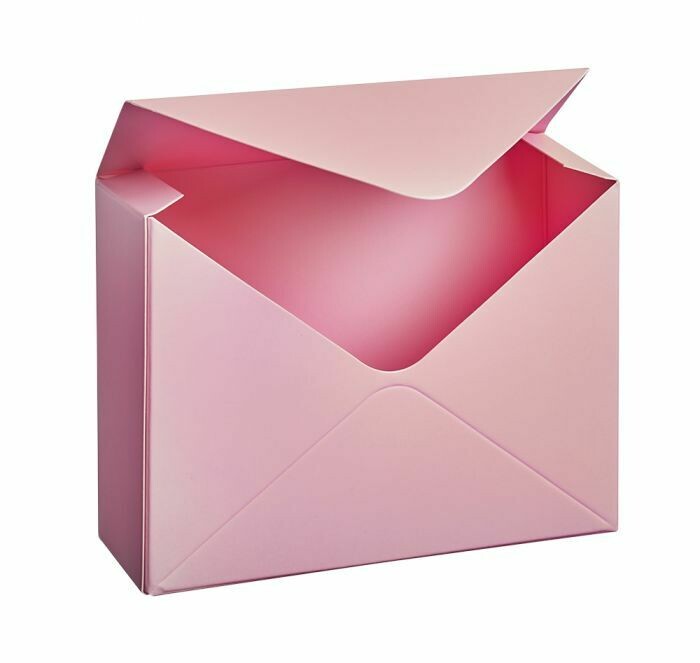Envelope Boxes Pale Pink