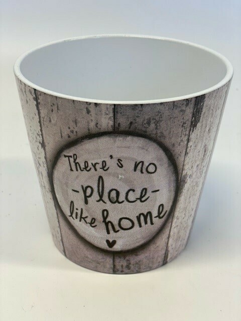 Dallas Ceramic Pot There's No place Like Home