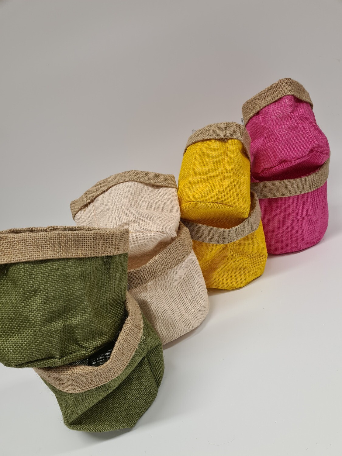 Hessian Bags with Liner Large