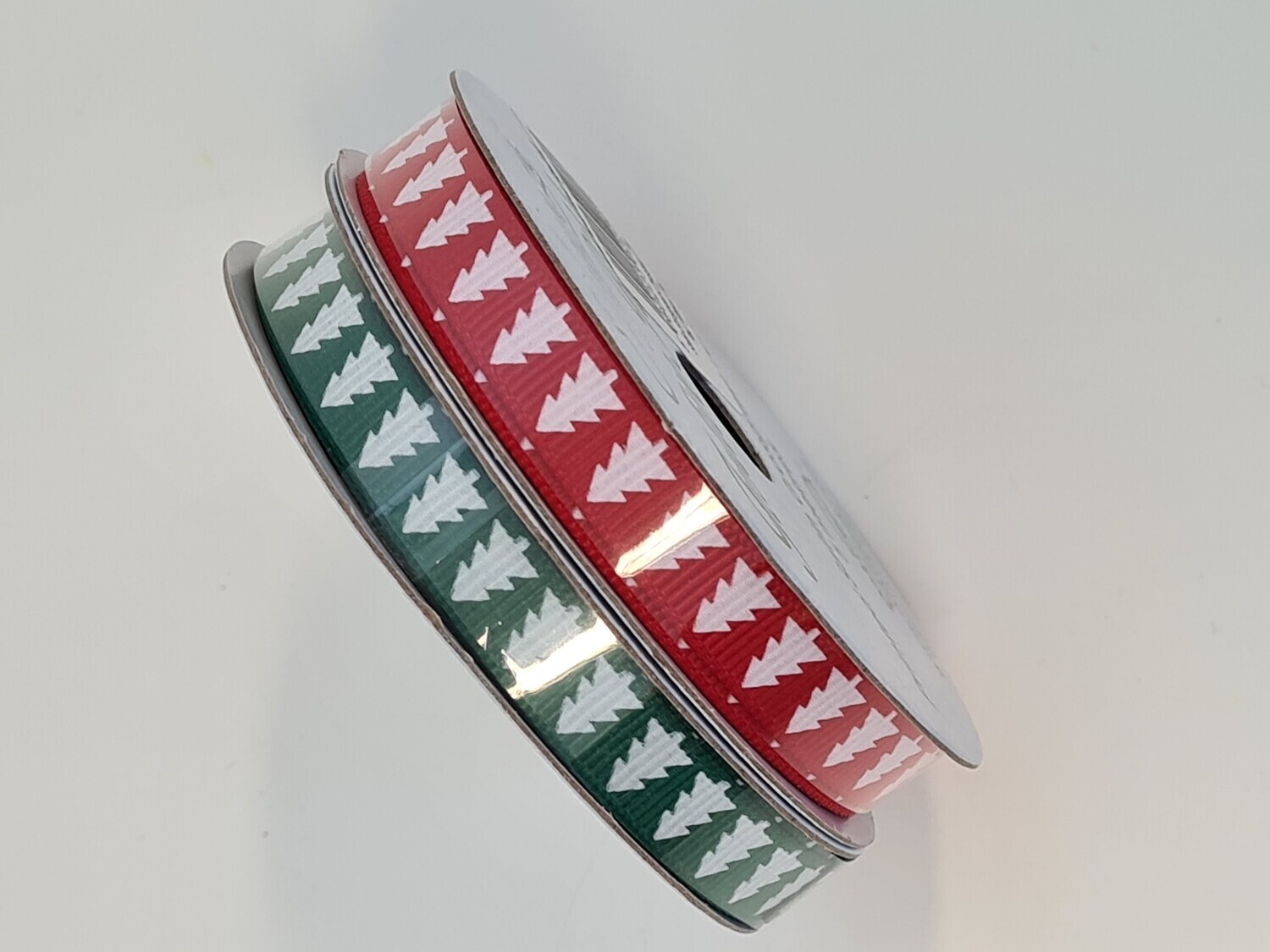 Grosgrain with White Trees