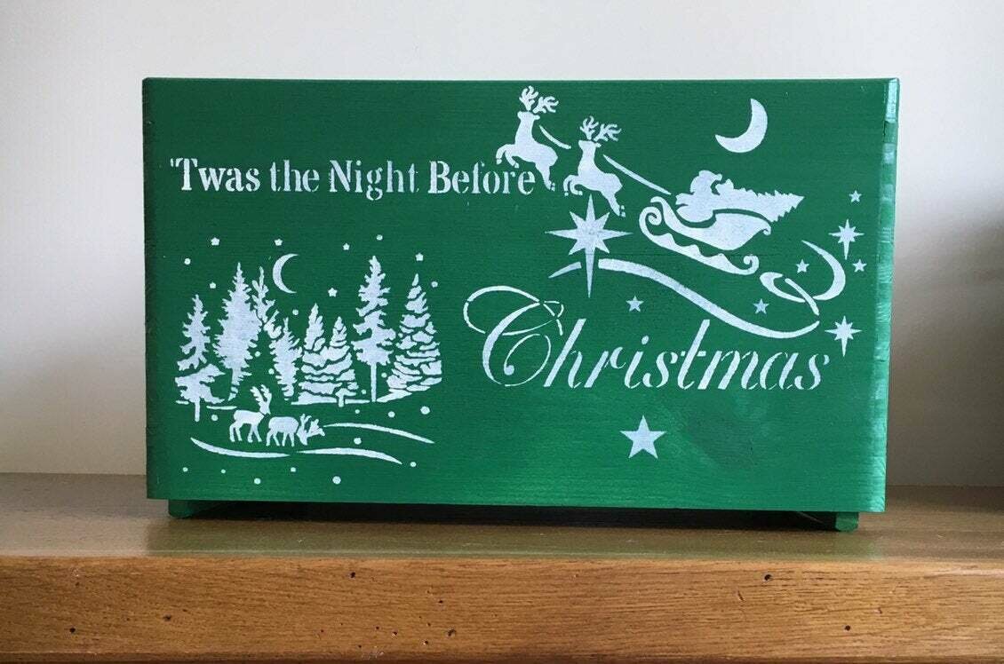 Twas the Night Before Christmas Christmas Box Christmas Hamper