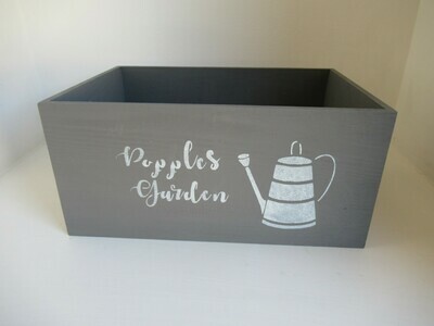Create Your Own Box Personalised Unique Bespoke decorative shabby chic wooden Box Crate  Free UK P&P