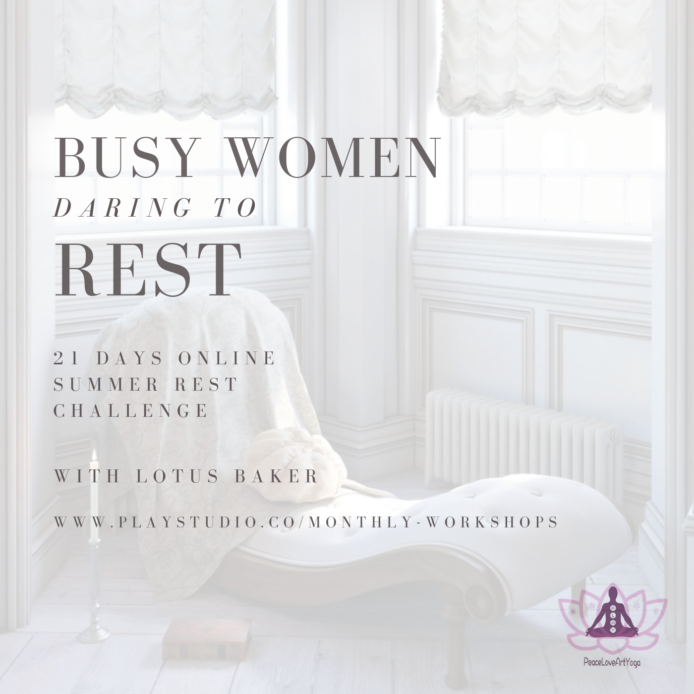 Busy Women Daring to Rest