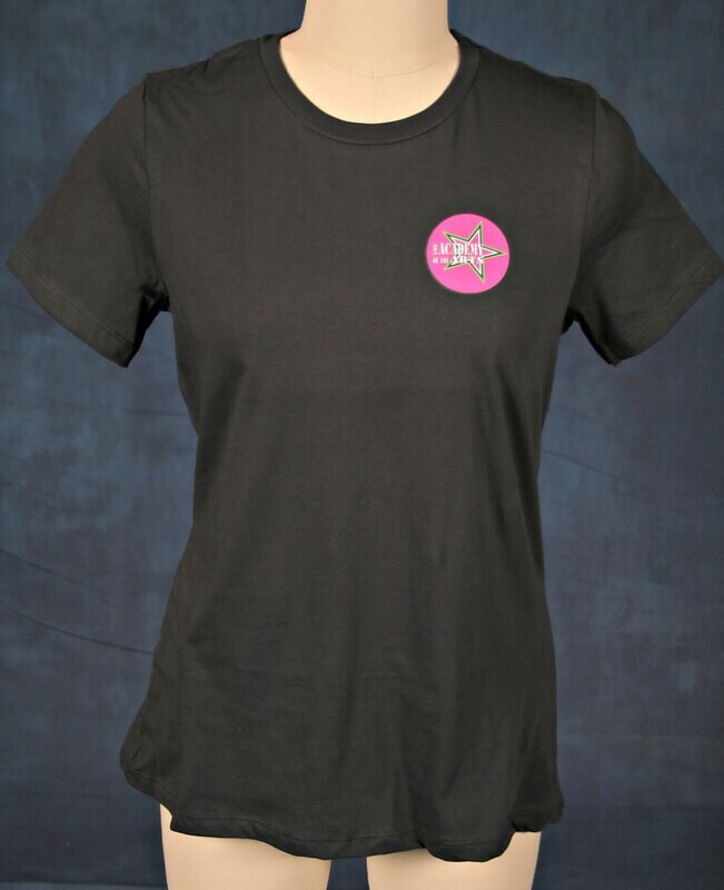 Grey T-Shirt w/ logo-Women&#39;s Relaxed Jersey T