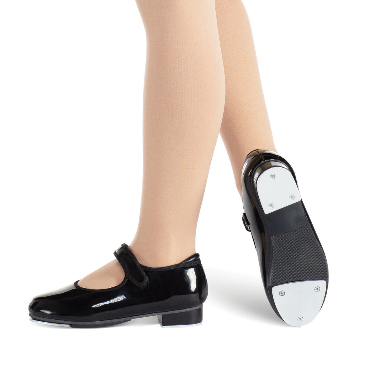 Black Patent Tap Shoes