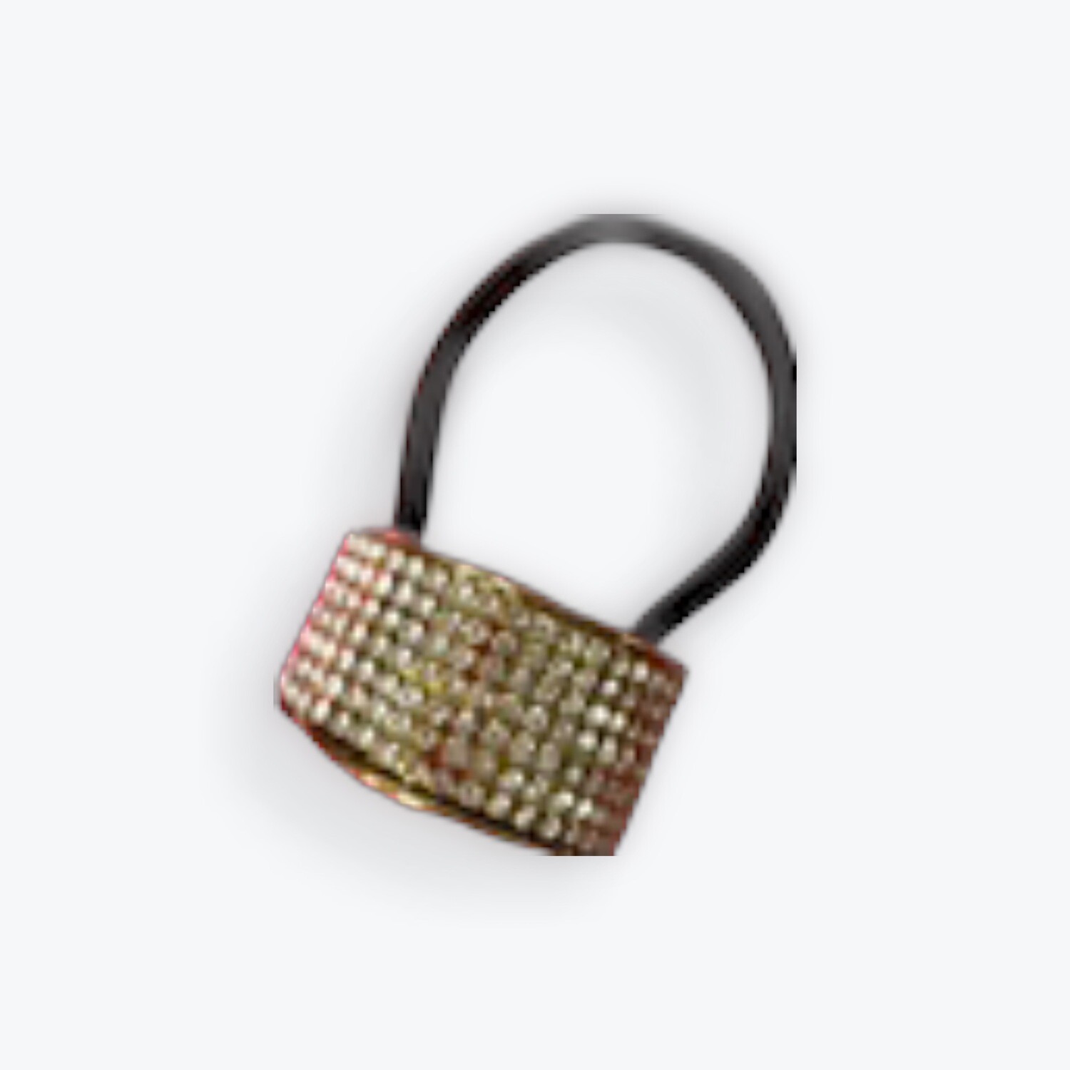 Rhinestone Ponytail Cuff
