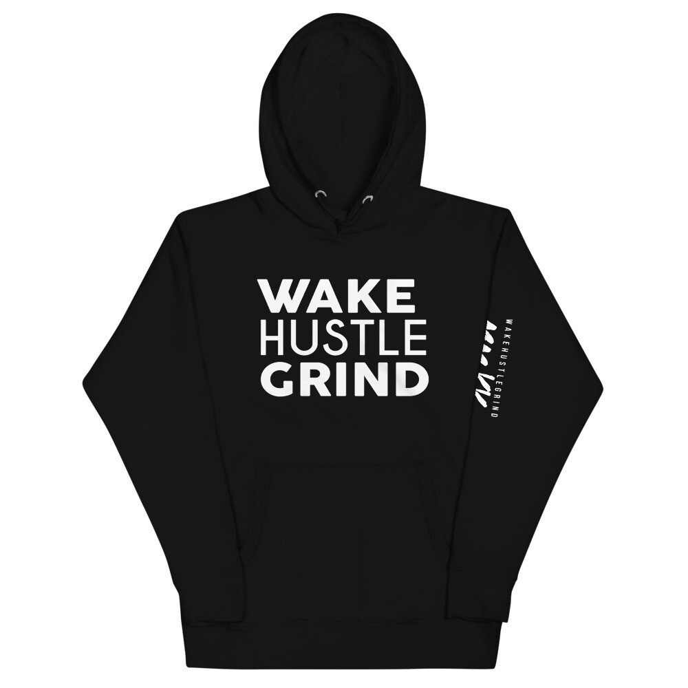 Wake Hustle Grind Hoodie