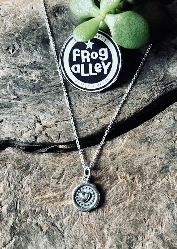 Heart ~ Wax Seal Necklace
