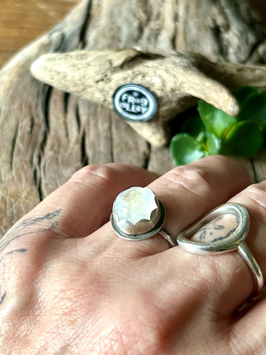 Moonstone ~Sterling Silver Ring