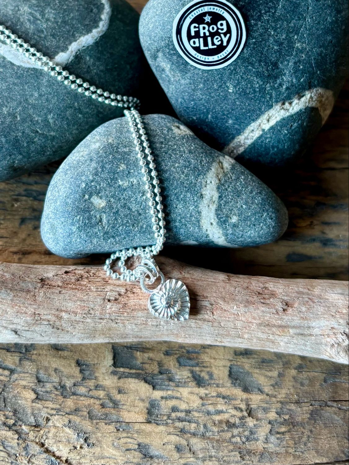 Heart Necklace - Solid Sterling Silver