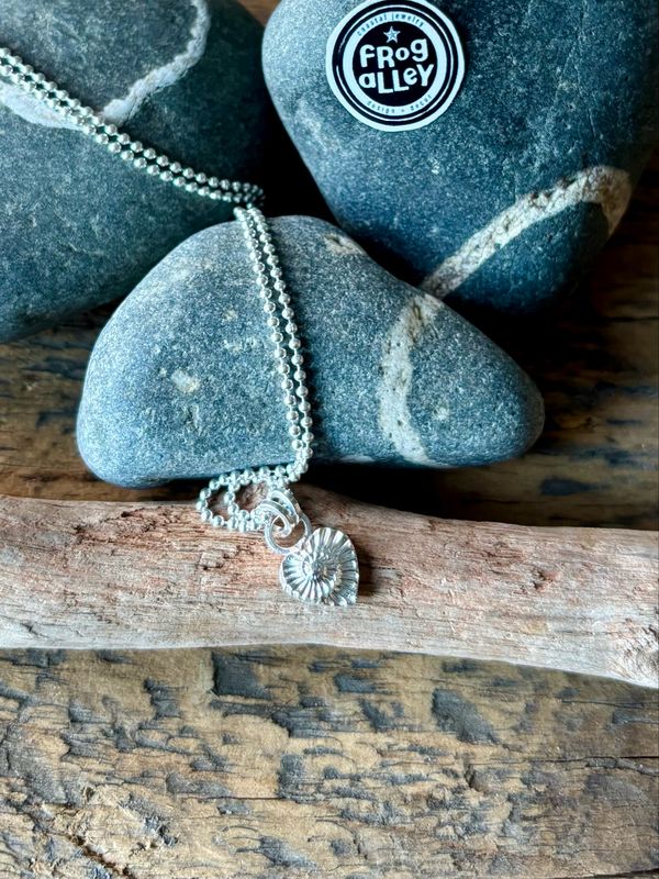 Heart Necklace - Solid Sterling Silver