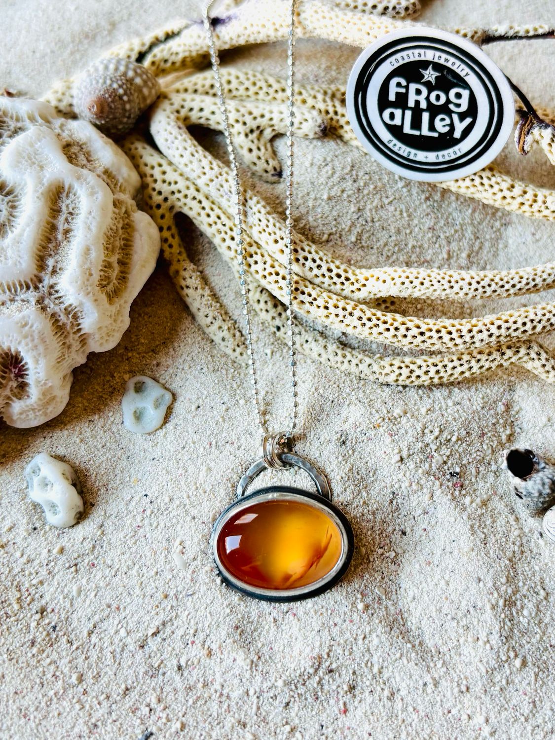 Carnelian Gemstone Necklace