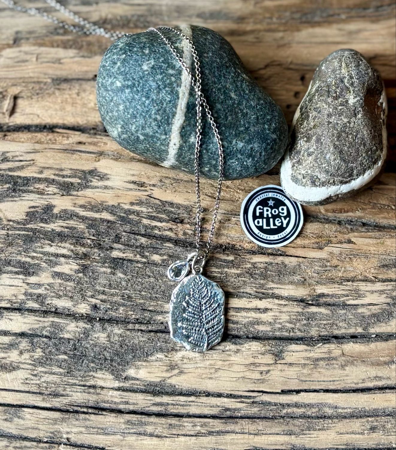Fern Fossil Sterling Silver