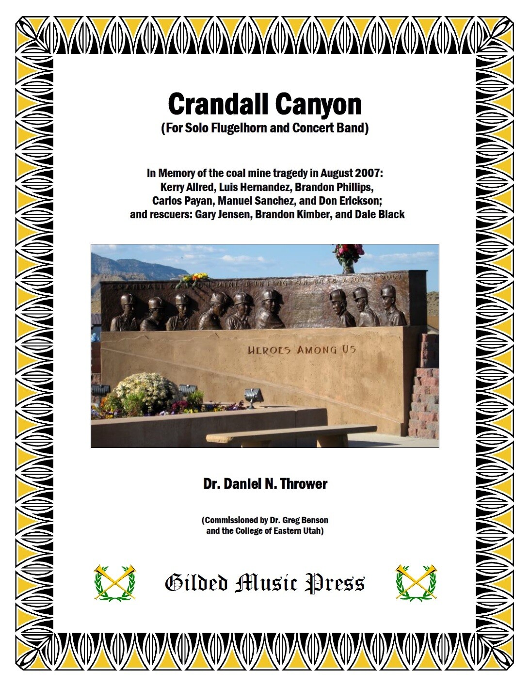 GMP 6002: Crandall Canyon (Solo Flugelhorn, Concert Band), Dr. Daniel Thrower