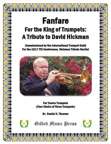 GMP 2121: Fanfare King of Trumpets (12 tpts), Dr. Daniel Thrower