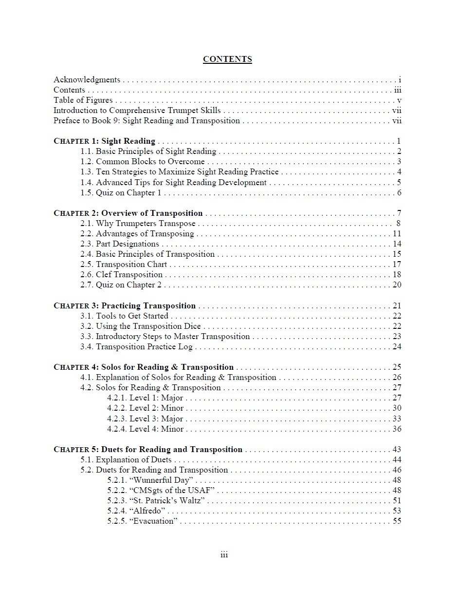 GMP 8009: Comprehensive Trumpet Skills, Book 9: Sight Reading and Transposition, Dr. Daniel Thrower