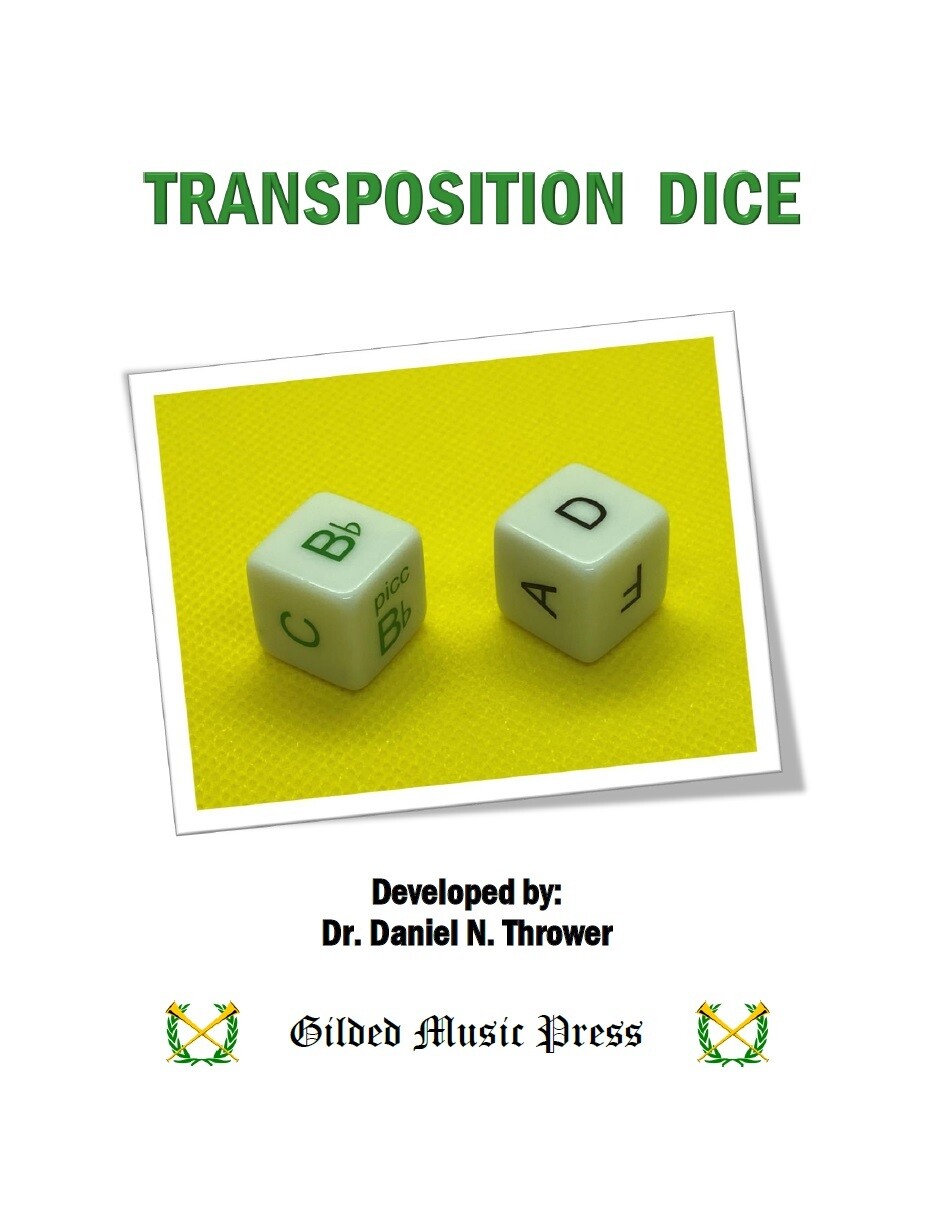 Transposition Dice (Set of 2 with Insert)