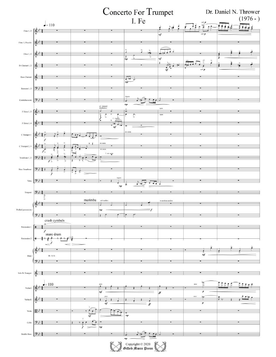GMP 6003: Concerto for Trumpet and Symphony