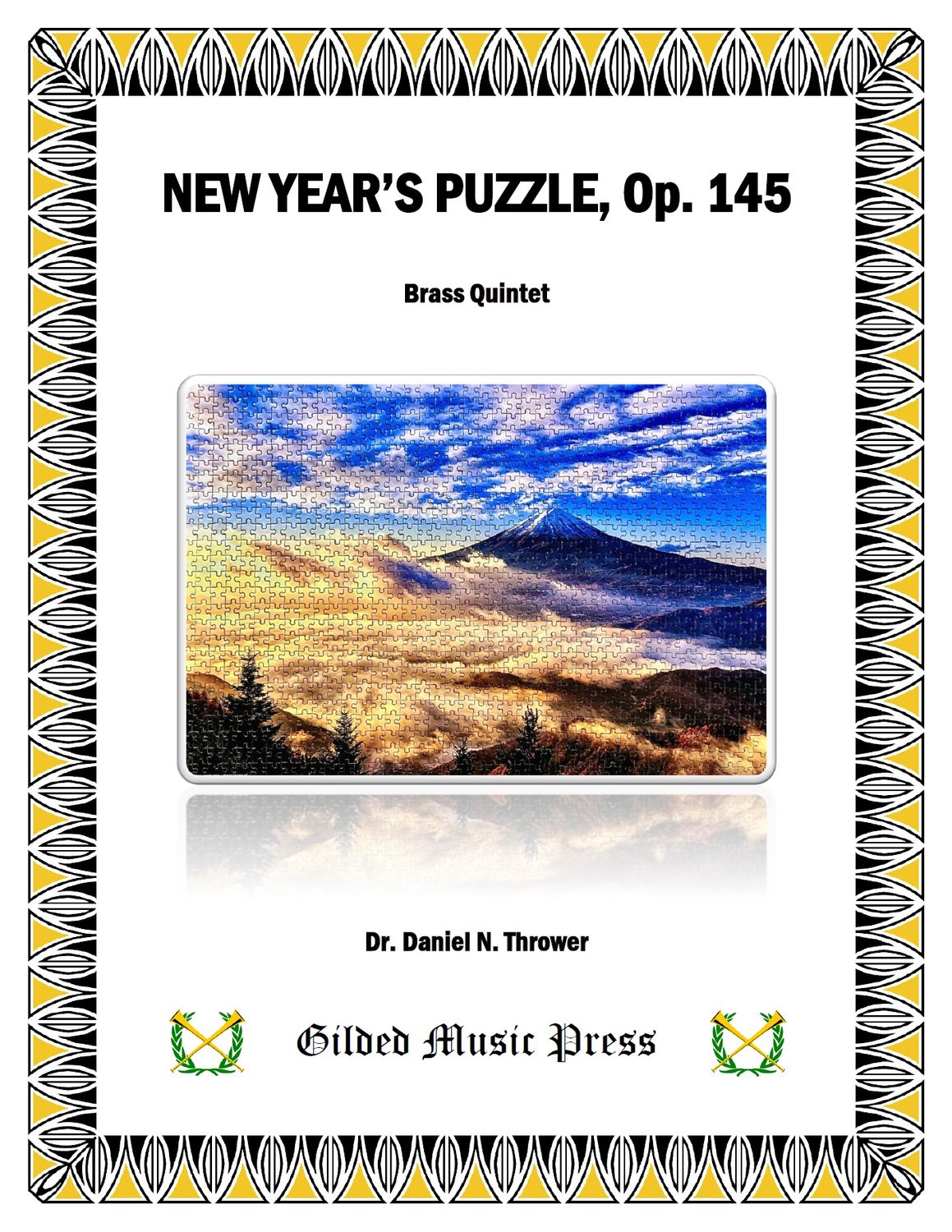 GMP 3073: New Year&#39;s Puzzle, Op. 145 (Brass Quintet), Dr. Daniel Thrower