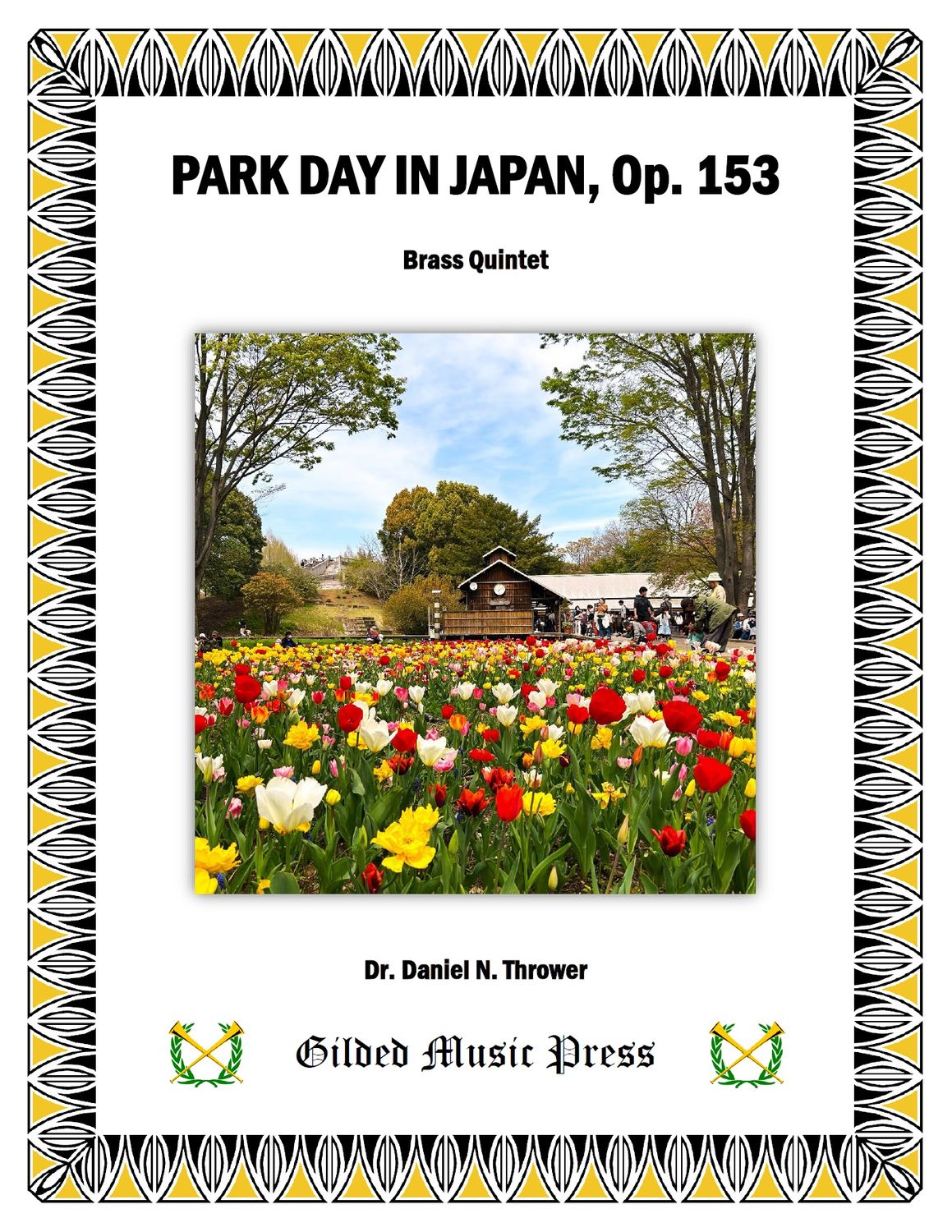 GMP 3076: Park Day in Japan 日本の公園の日, Op. 153 (Brass Quintet), Dr. Daniel Thrower
