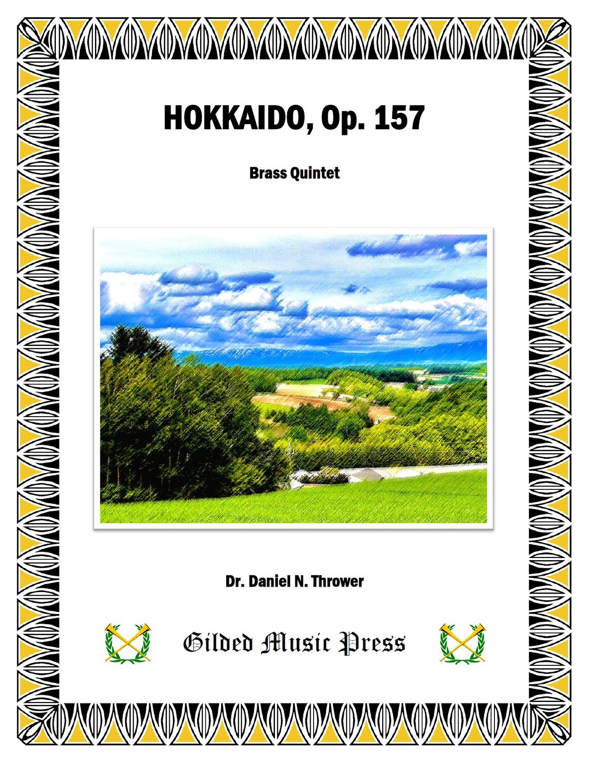 GMP 3071: Hokkaido 北海道 Op. 157 (Brass Quintet), Dr. Daniel Thrower
