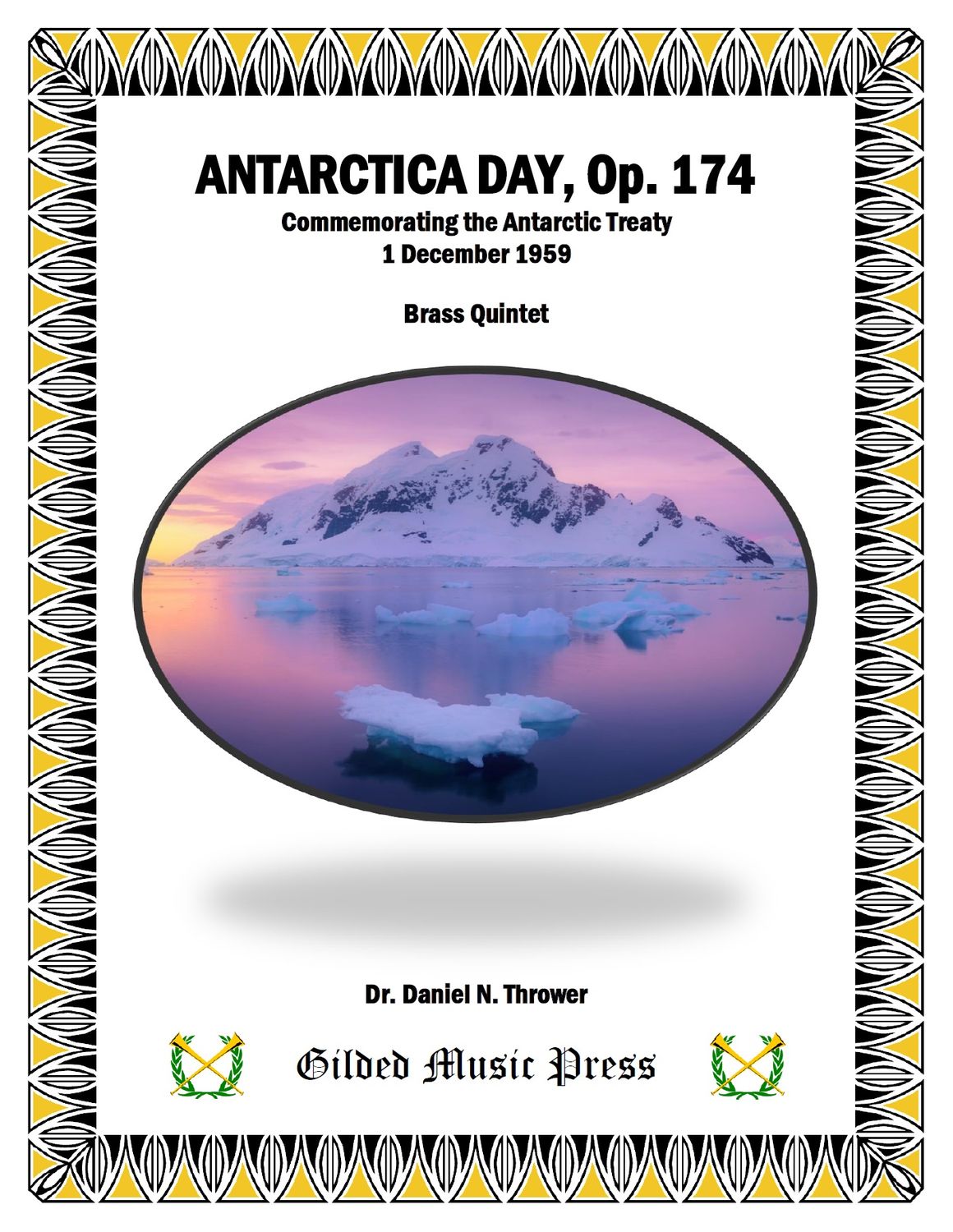 GMP 3091: Antarctica Day, Op. 174 (Brass Quintet), Dr. Daniel Thrower