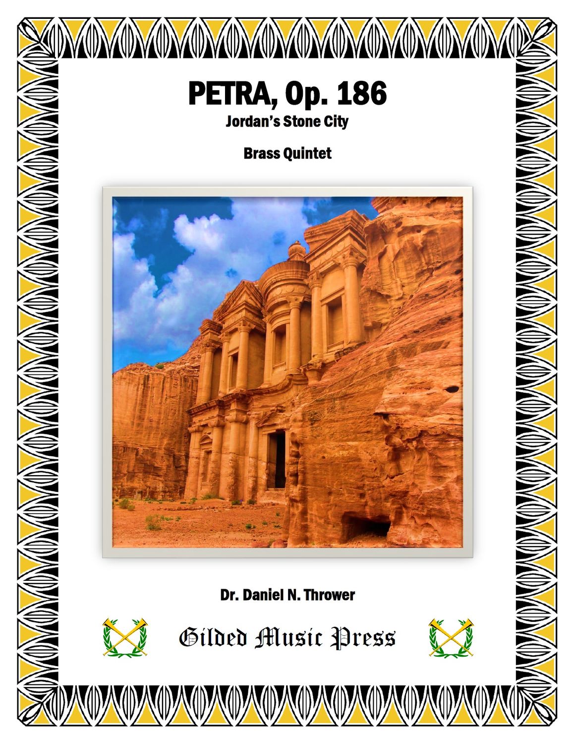 GMP 3103: Petra, Op. 186 (Brass Quintet), Dr. Daniel Thrower