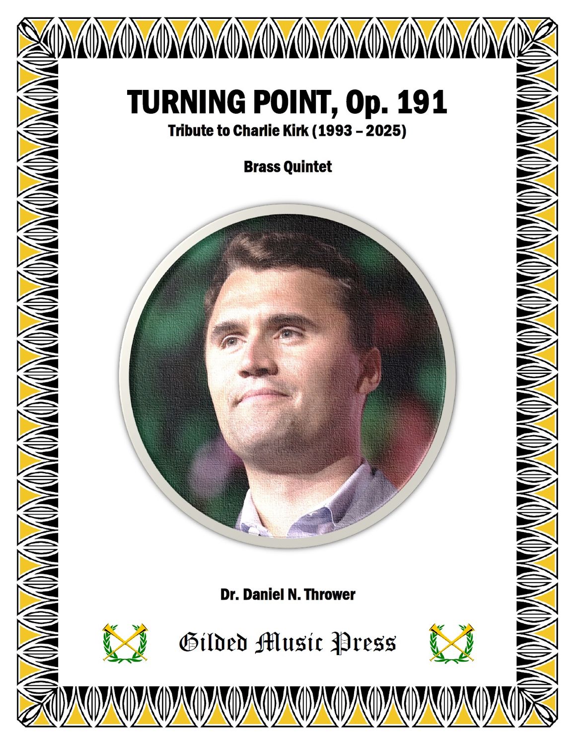 GMP 3108: Turning Point, Op. 191 (Brass Quintet), Dr. Daniel Thrower