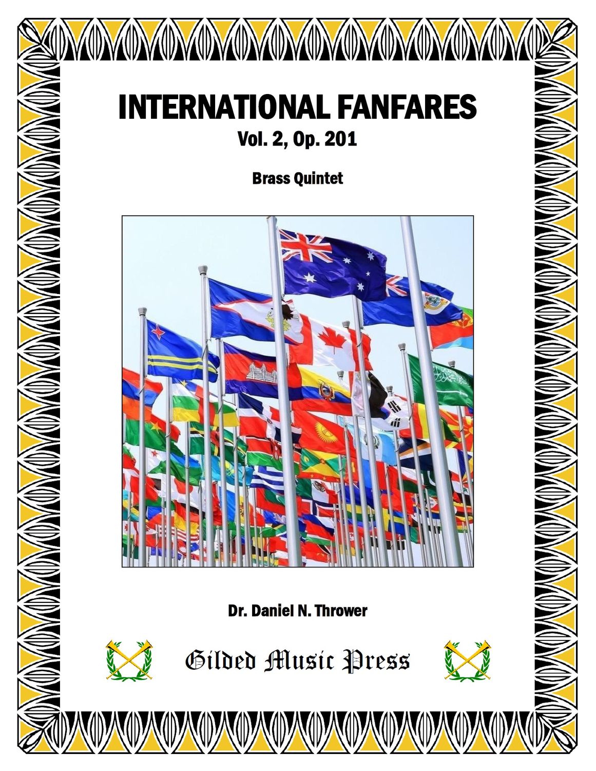 GMP 3118: International Fanfares, Vol. 2, Op. 201 (Brass Quintet) Dr. Daniel Thrower