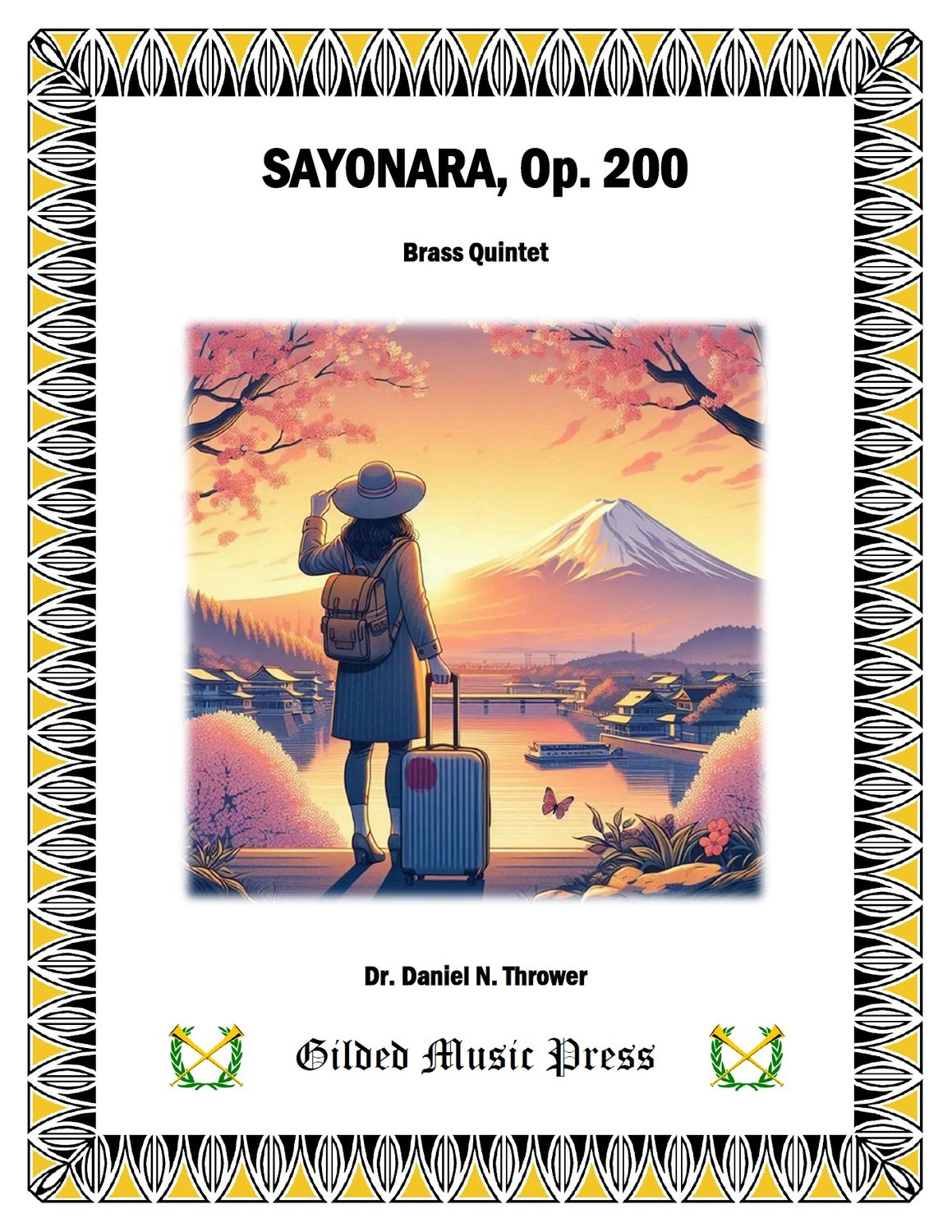 GMP 3117: Sayonara, Op. 200 (Brass Quintet) Dr. Daniel Thrower