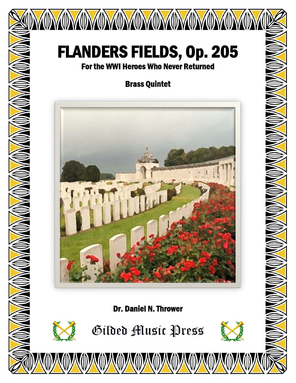 GMP 3123: Flanders Fields, Op. 205 (Brass Quintet), Dr. Daniel Thrower