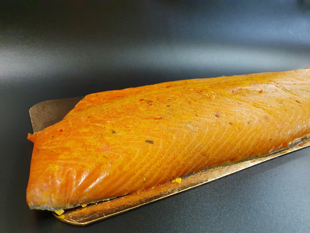 RO Pastrami smoked Salmon - Whole filet (950-1050g)