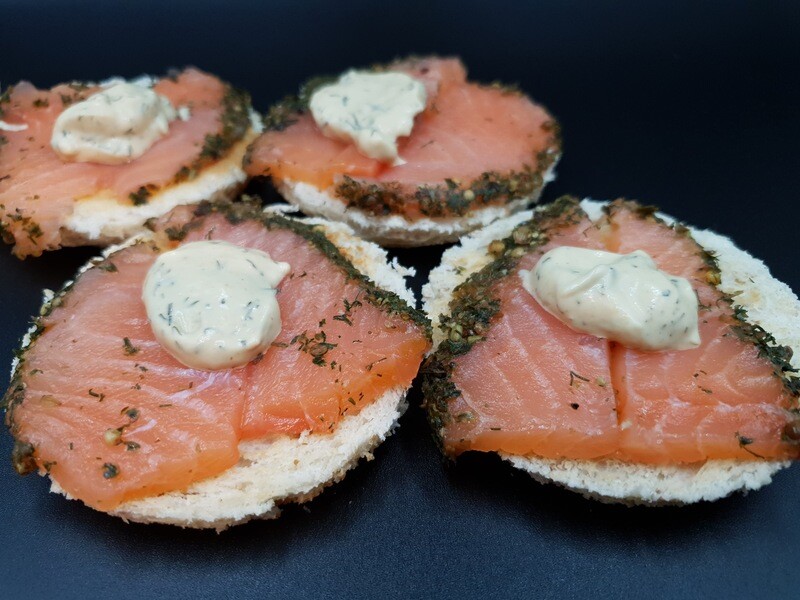 RO Dill Marinated Salmon (Graflax)- Whole fillet (950-1050g)