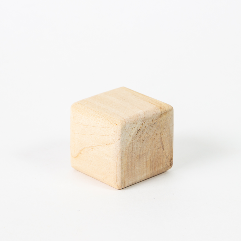 Кубики 4х4 см берёза