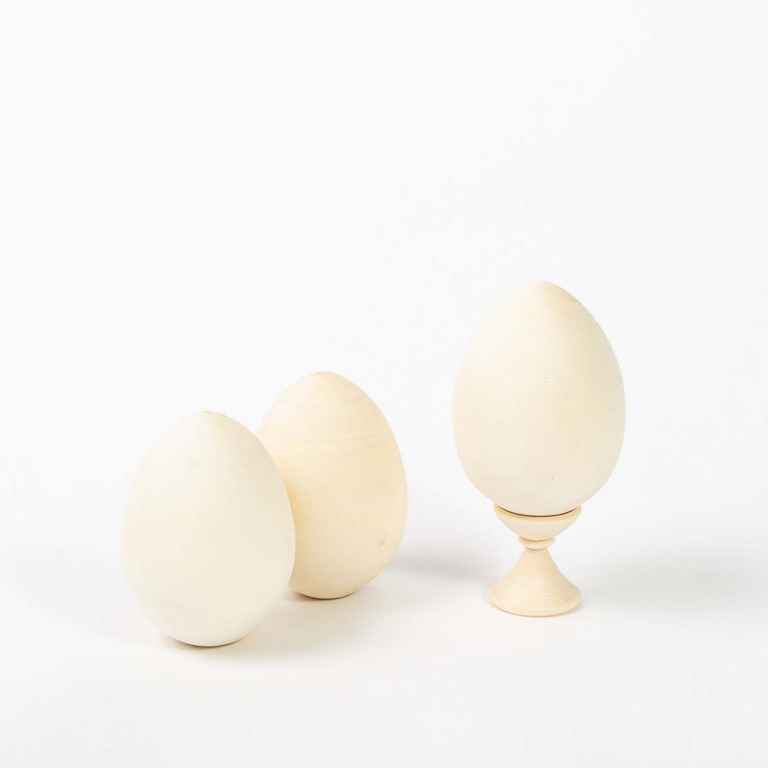 Яйцо гусиное  70х50 мм, липа
