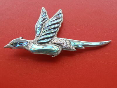 Flying Bird Brooch