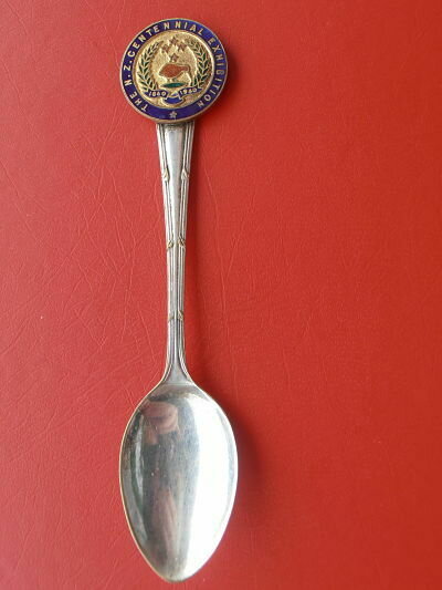 New Zealand Centennial Exhibition Spoon