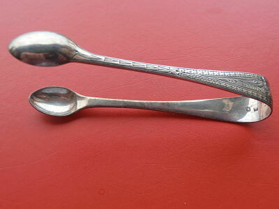 Silver Sugar Tongs
